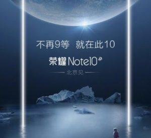 honor note 10 